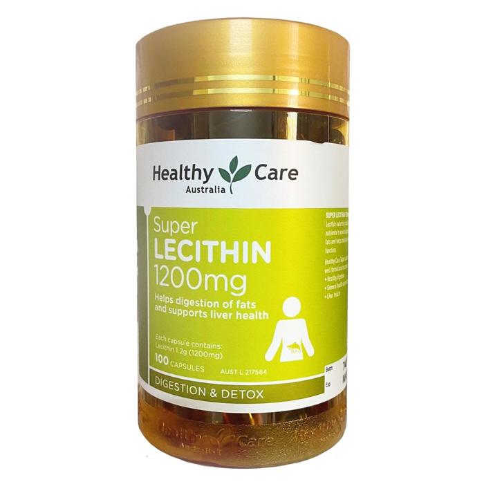 Mầm đậu nành điều hòa nội tiết Healthy Care Super Lecithin 100 viên