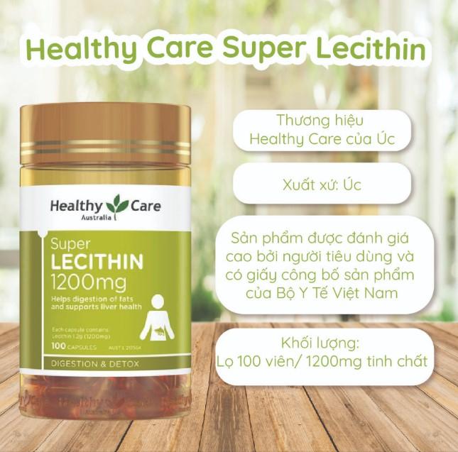 Mầm đậu nành Healthy Care Super Lecithin