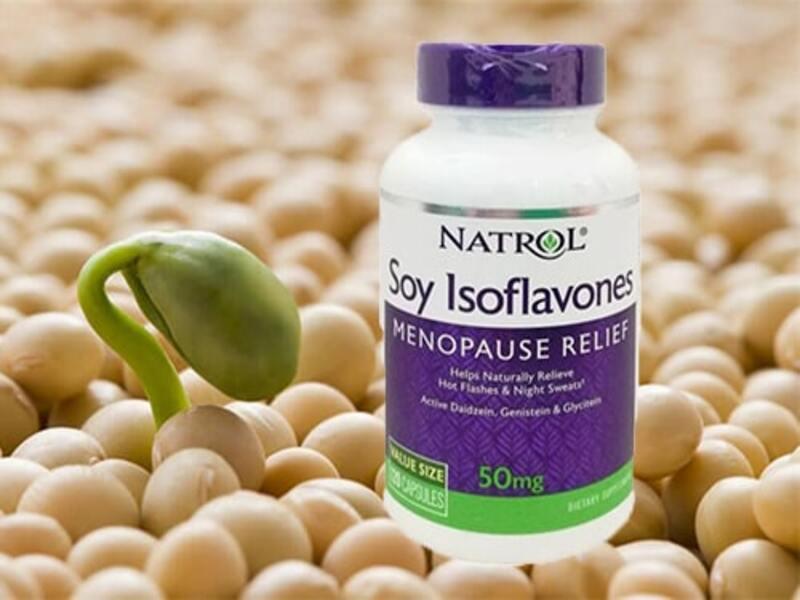 Mầm đậu nành Natrol Soy Isoflavones