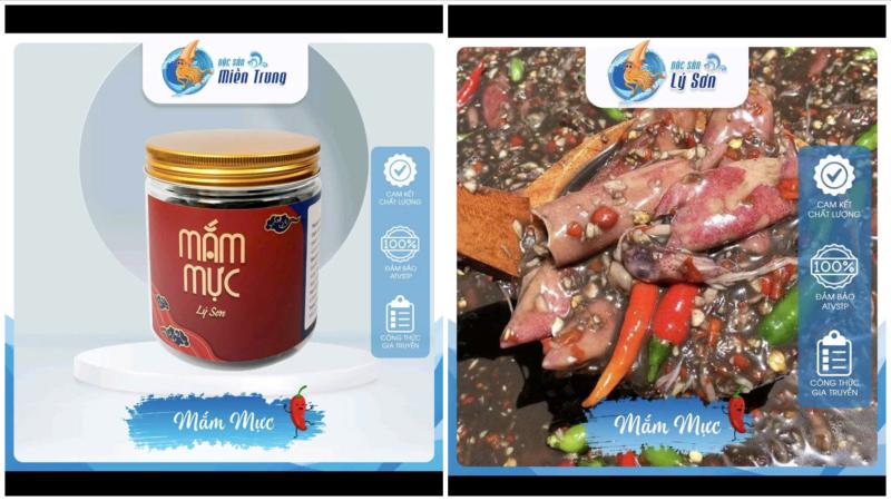 Mắm mực đặc sản miền Trung - LaSi Foods
