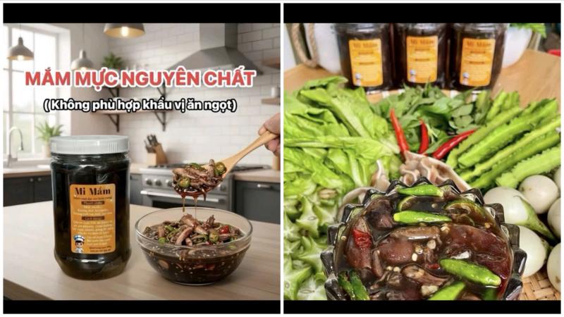 Mắm mực Mi Mắm