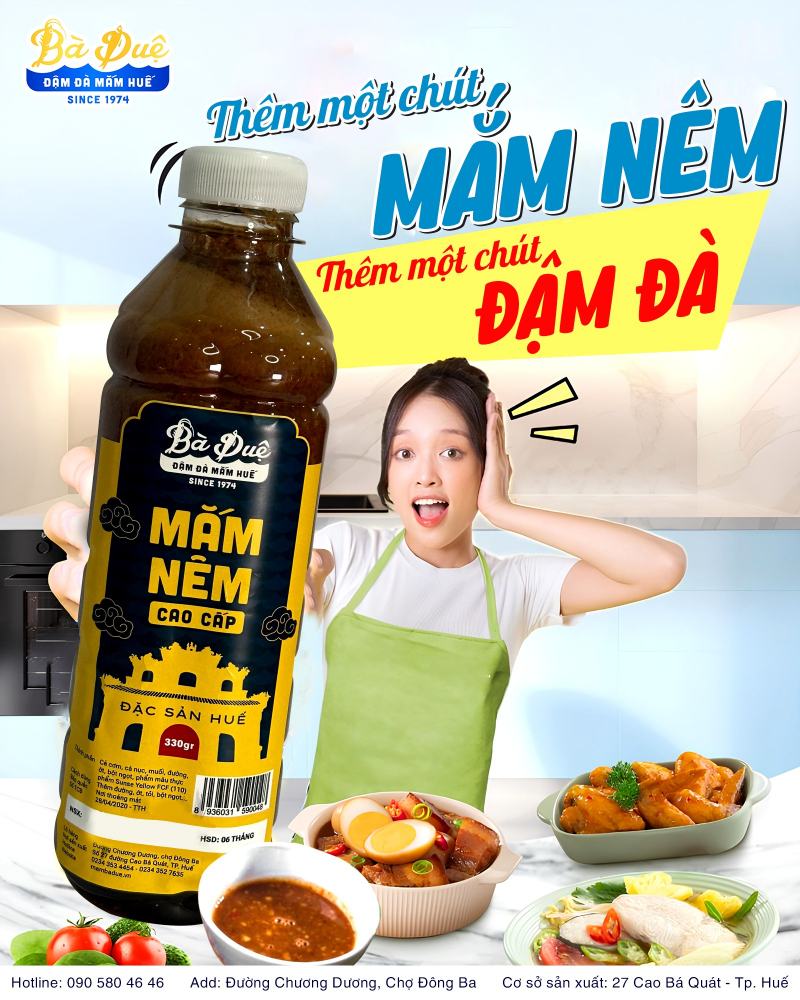 Mắm nêm Bà Duệ