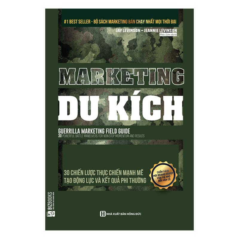 Marketing du kích – 30 chiến lược thực chiến mạnh mẽ tạo động lực và kết quả phi thường