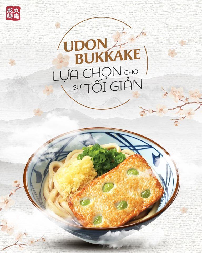 Udon Bukkake- lựa chọn cho sự tối giản