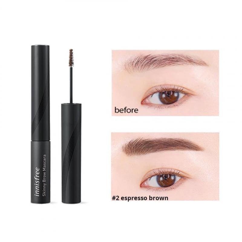 Mascara chân mày siêu mảnh innisfree Skinny Brow Mascara