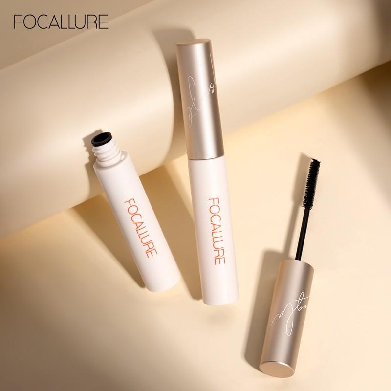 Mascara FOCALLURE giúp chuốt lông mi dài cong và đều kích thước đầu cọ 3mm 6g