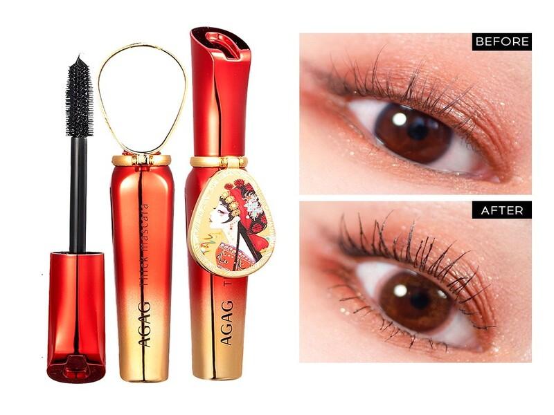 Mascara GECOMO lâu trôi chống thấm nước chuốt dày dài và cong mi