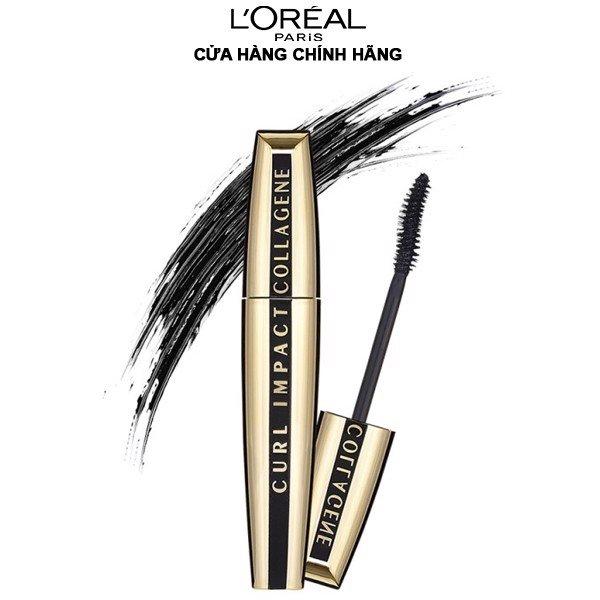 Mascara L'Oreal Paris Makeup Làm Cong Và Dày Mi Volume Collagen 9,2ml