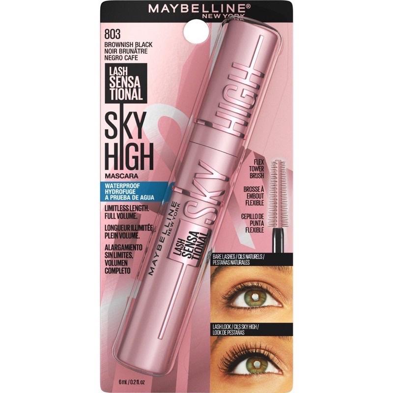 Mascara Lash Sensational Maybelline New York Waterproof