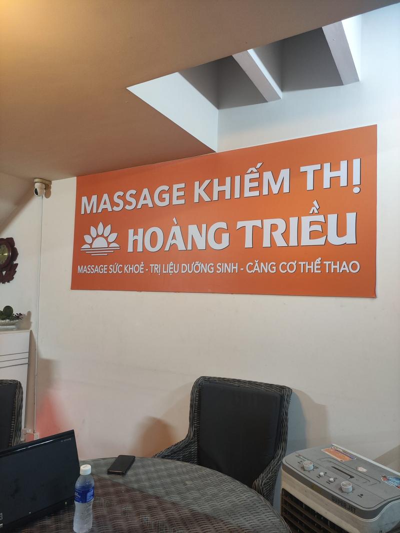 Massage khiếm thị Hoàng Triều