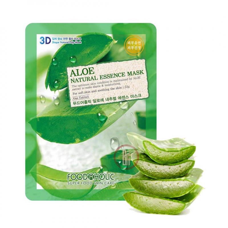 Mặt nạ 3D dưỡng da tinh chất nha đam FoodAHolic Aloe