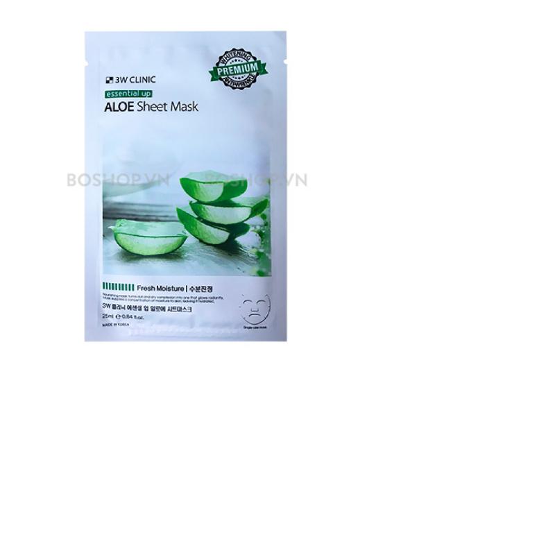 Mặt nạ 3W Clinic Essential Up aloe