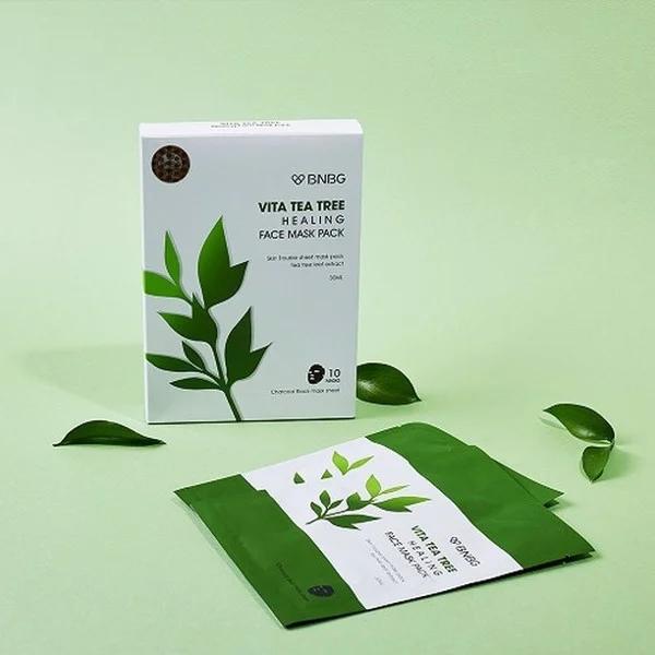 Mặt nạ BNBG tràm trà Vita Tea Tree Healing Face Mask Pack