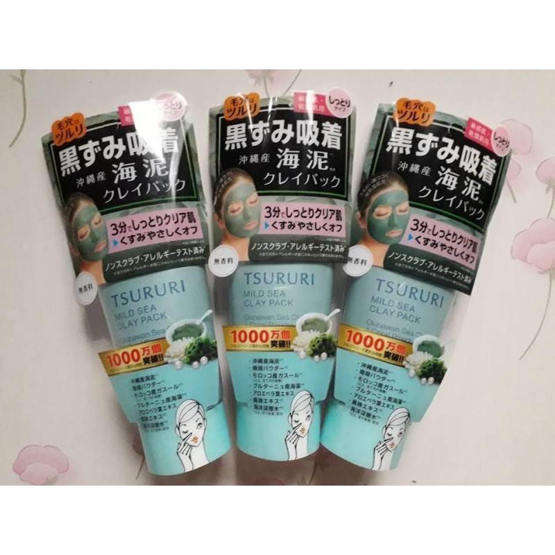 Mặt nạ bùn biển Tsururi Mild Sea Clay Pack Nhật Bản