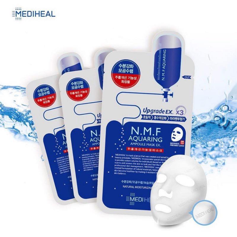 Mặt nạ cấp ẩm cho da Mediheal N.M.F Aquaring Ampoule Mask Ex