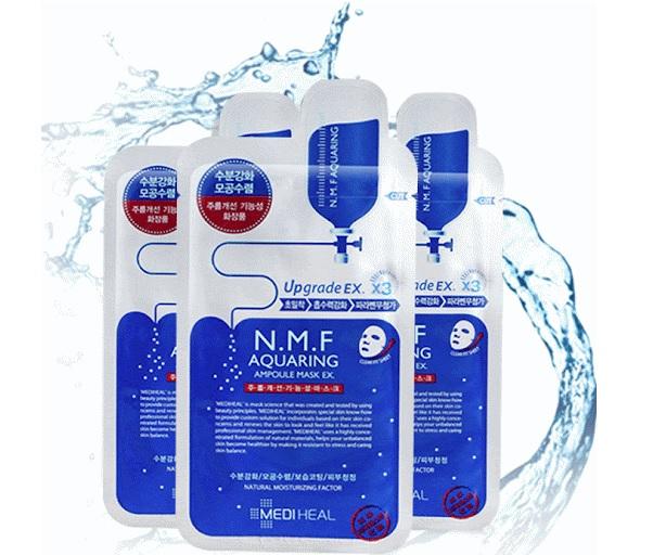 Mặt nạ cấp ẩm cho da Mediheal N.M.F Aquaring Ampoule Mask Ex