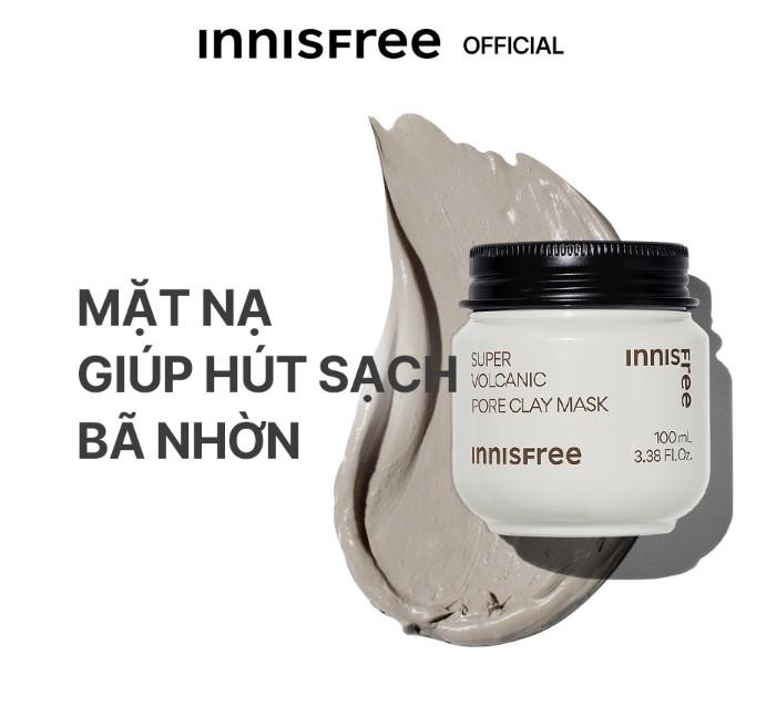 Mặt nạ đất sét Innisfree Super Volcanic Pore Clay Mask