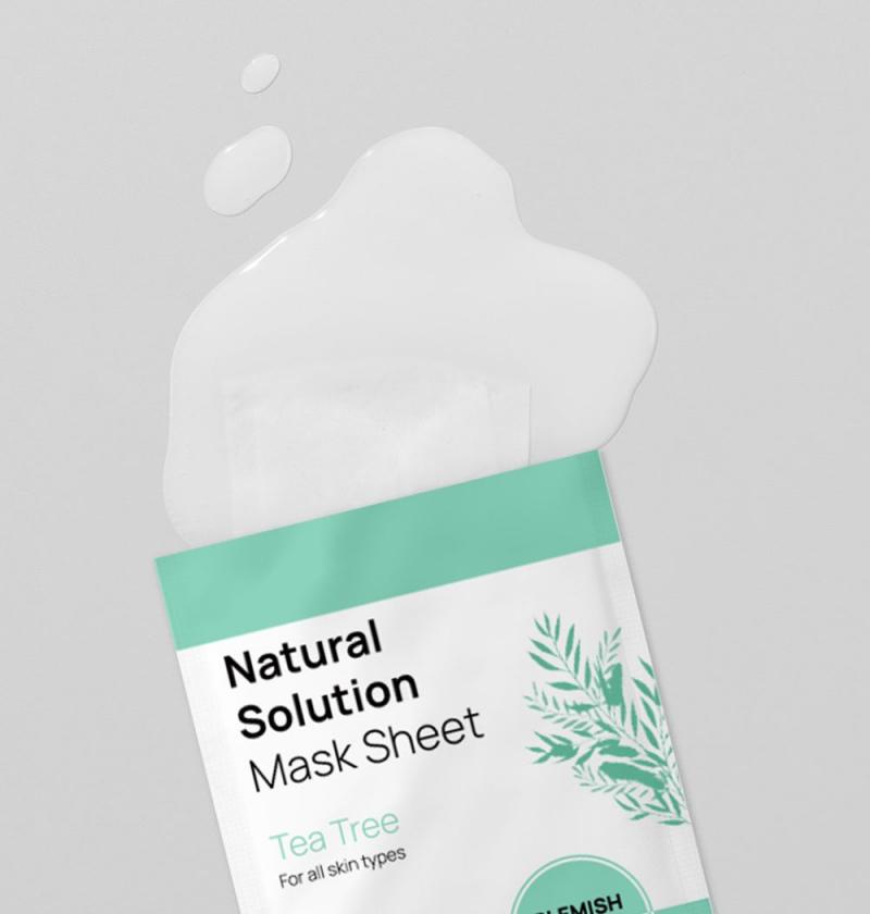 Mặt nạ giấy Freska Natural Solution Mask Sheet Tea Tree