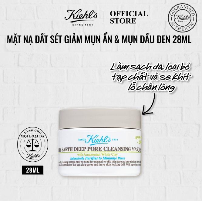 Mặt nạ Kiehl's đất sét Rare Earth Deep Pore Cleansing Masque