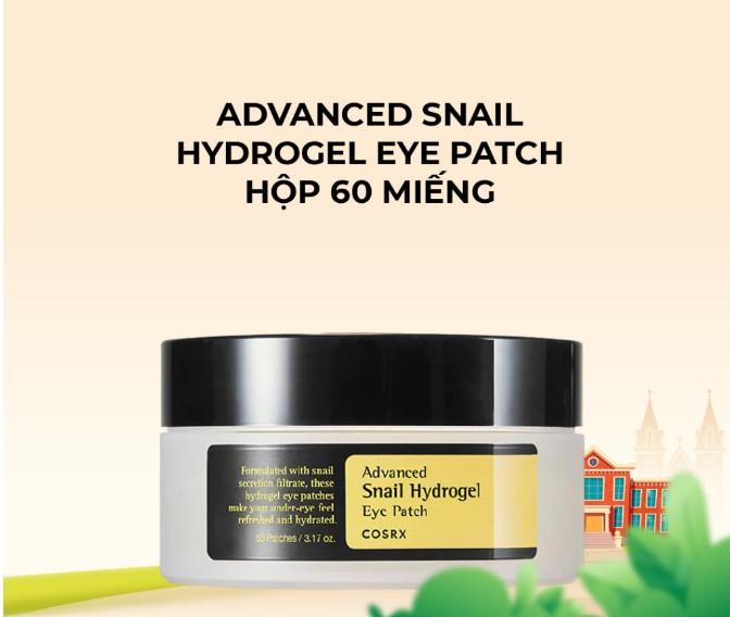 Mặt nạ mắt Cosrx Advanced Snail Hydrogel Eye Patch