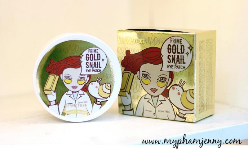 Mặt Nạ Mắt Dewy Tree Prime Gold Snail Eye Patch