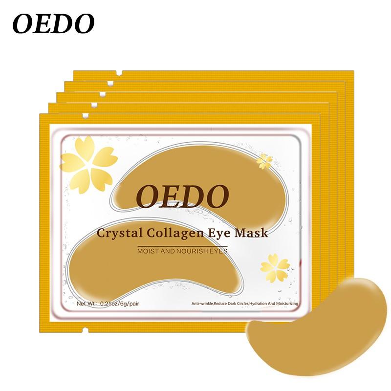 Mặt nạ mắt OEDO Gold Crystal Collagen Eye Mask Repair Dark Circle Anti-Puffiness Eye Whitening