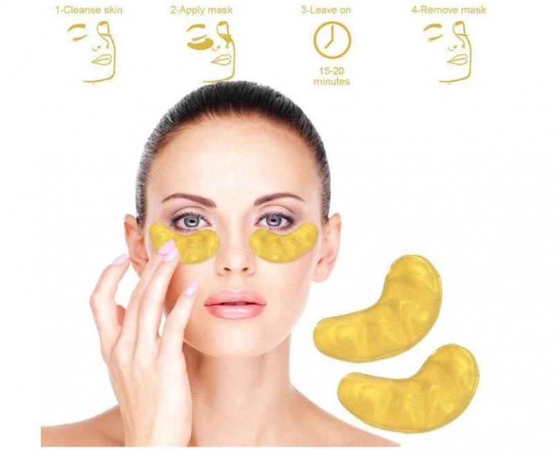 Mặt nạ mắt  Oedo Gold Crystal Collagen Eye Mask Repair Dark Circle Anti-Puffiness Eye Whitening