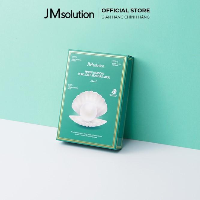 Mặt nạ ngọc trai JMsolution Marine Luminous Pearl Deep Moisture Mask Pearl