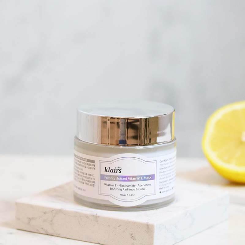 Mặt nạ ngủ dưỡng da Dear Klairs Freshly Juiced Vitamin E Mask