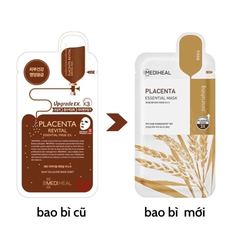 Mặt nạ nhau thai cừu Mediheal Placenta Revital Essential Mask EX