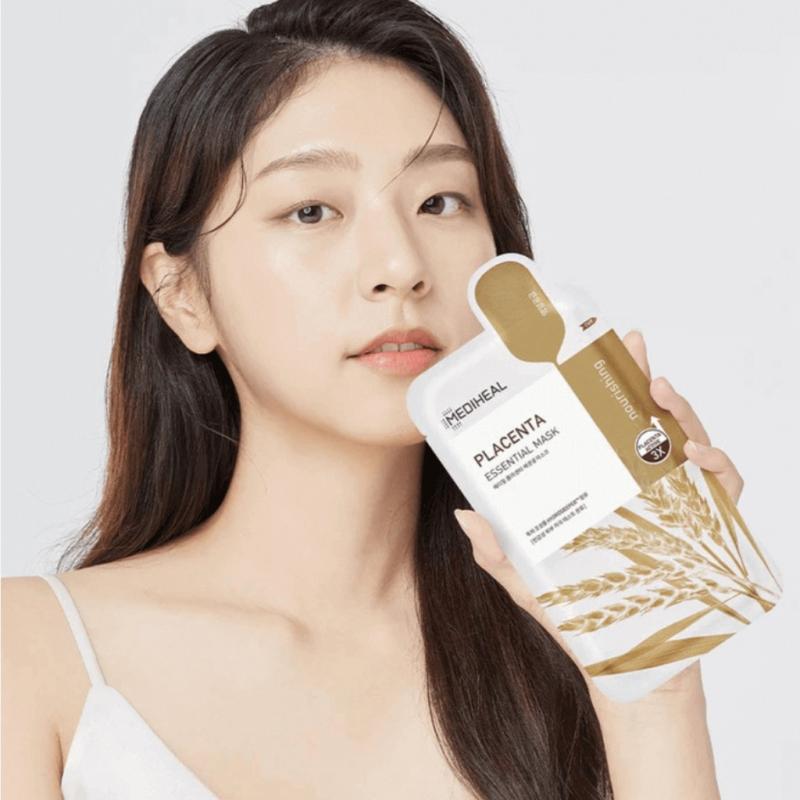 Mặt nạ nhau thai cừu Mediheal Placenta Revital Essential Mask EX