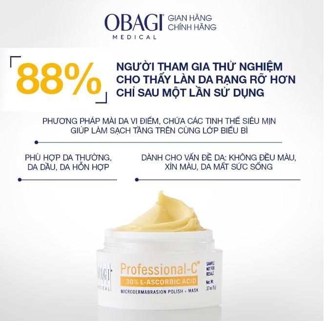 Mặt nạ tẩy tế bào chết Obagi Professional-C Microdermabrasion Polis Mask