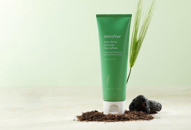 Mặt nạ tẩy tế bào da chết Innisfree Green Barley Gommage Mask