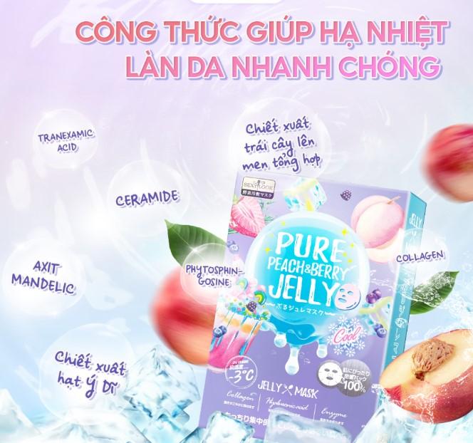 Mặt nạ thạch cấp ẩm, làm mát Sexylook Pure Cool Jelly Mask