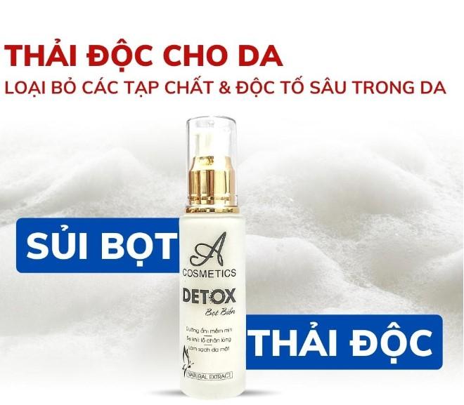 Mặt nạ thải độc mềm  A Cosmetics