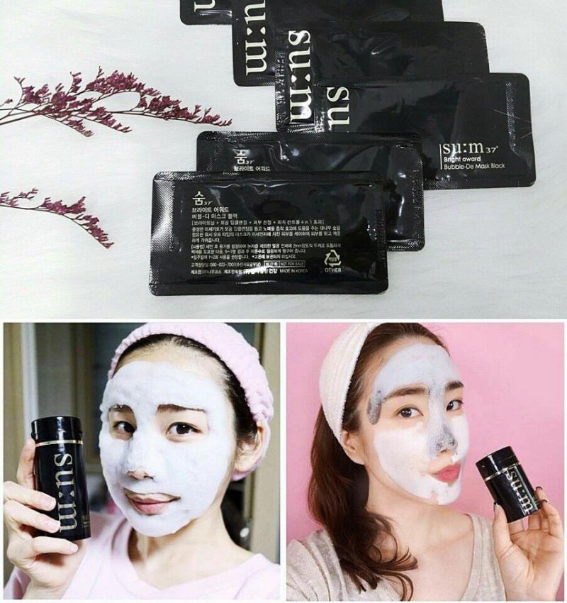 Mặt nạ thải độc Sum 37 Bright Award Bubble De Mask Hàn Quốc