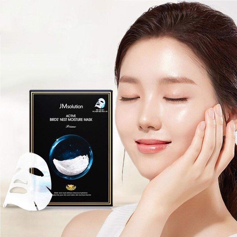 Mặt nạ tổ yến chống lão hóa da JMSolution Active Birds Nest Moisture Mask