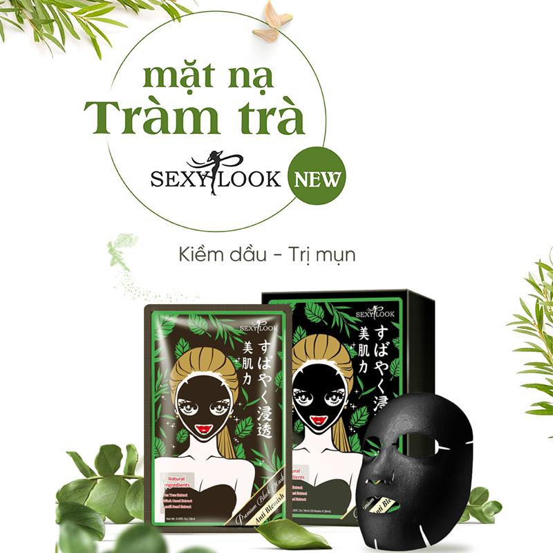 Mặt nạ tràm trà SexyLook kiểm soát dầu và mụn