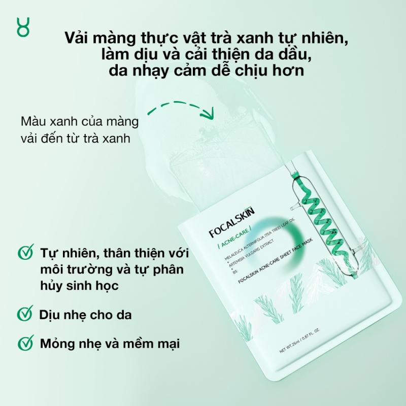 Mặt nạ tràm trà Úc Focalskin