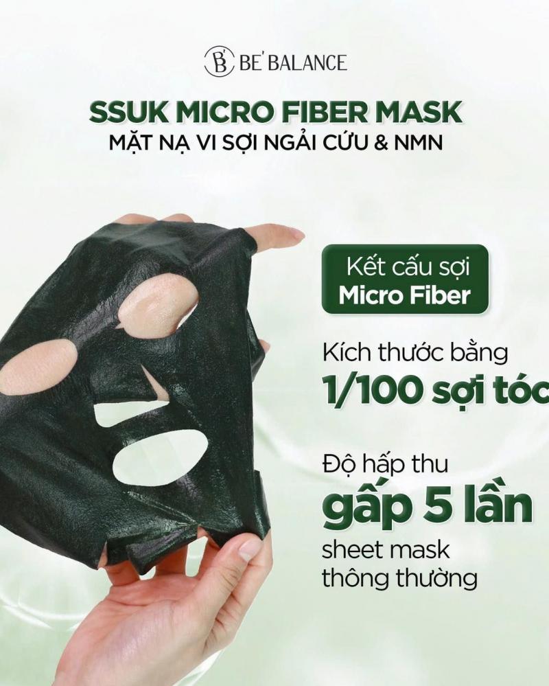 Mặt nạ vi sợi Be'Balance Micro Fiber Mask
