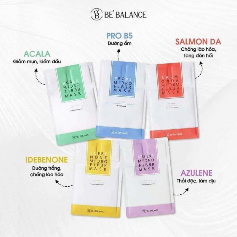 Mặt nạ vi sợi Be'Balance Micro Fiber Mask