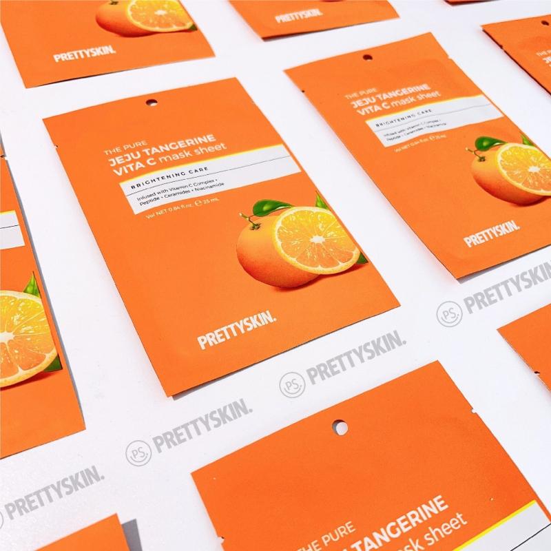 Mặt nạ Vitamin C Pretty Skin The Pure Jeju Tangerine Mask