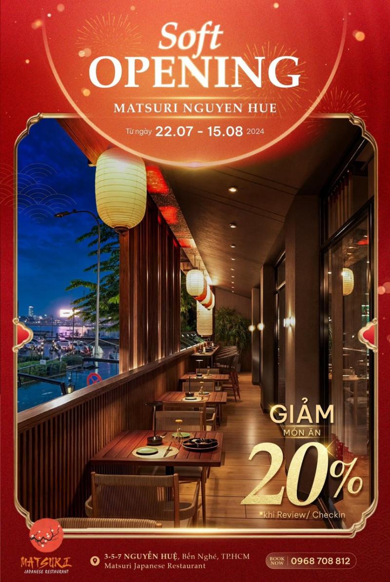 Matsuri Japanese Restaurant - chi nhánh Nguyễn Huệ