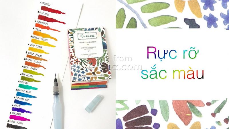 Màu nước Viviva Colorsheets