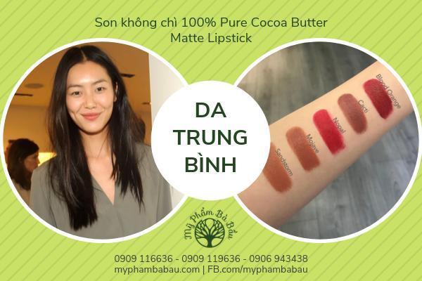 Màu son cho mẹ bầu da trung bình