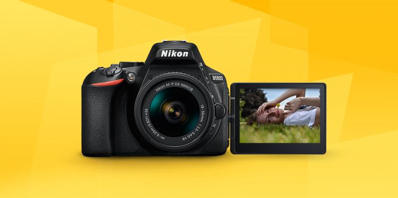 Máy ảnh NIKON D5600 KIT AF-P 18-55 VR (Hàng nhập khẩu)