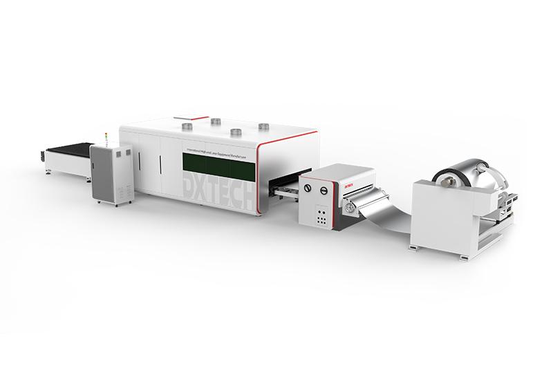 Máy cắt laser sợi quang cấp liệu cuộn kim loại tự động SC-Series