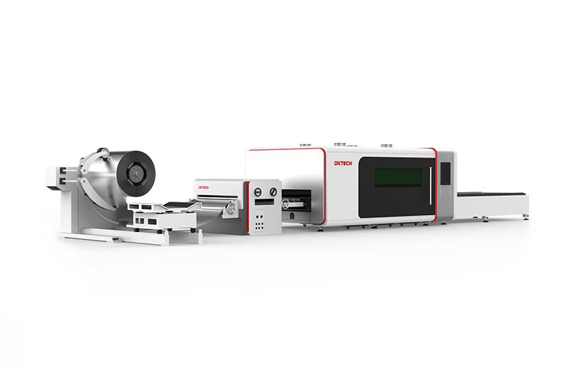 Máy cắt laser sợi quang cấp liệu cuộn kim loại tự động SC-Series