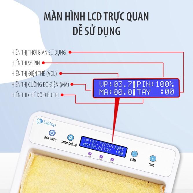 Máy chữa trị mồ hôi tay chân Liplop