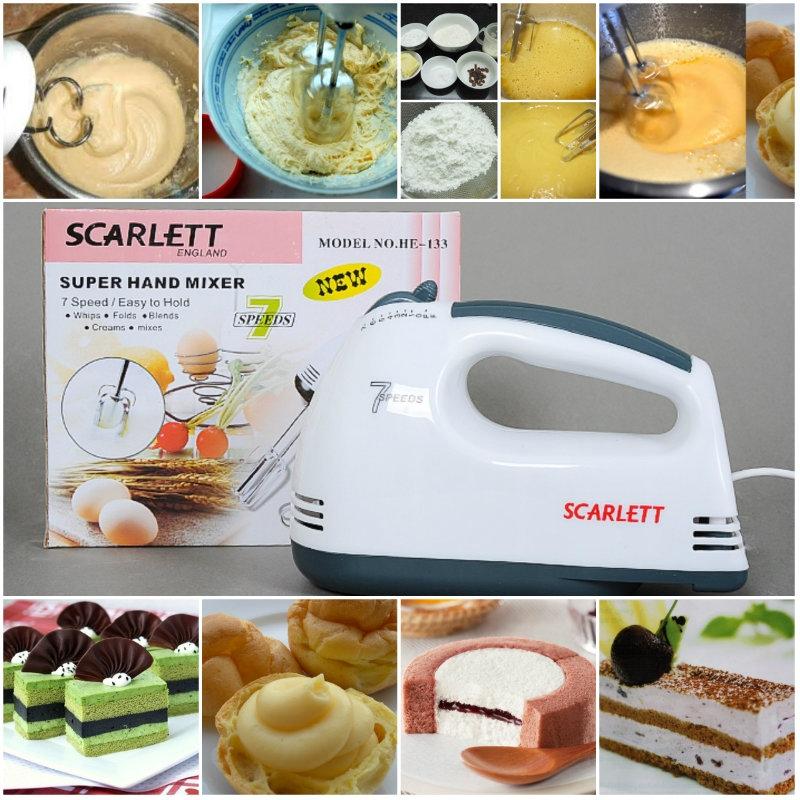 Máy đánh trứng cầm tay Scarlett HE133